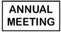 Annual Meeting & Election of Officers